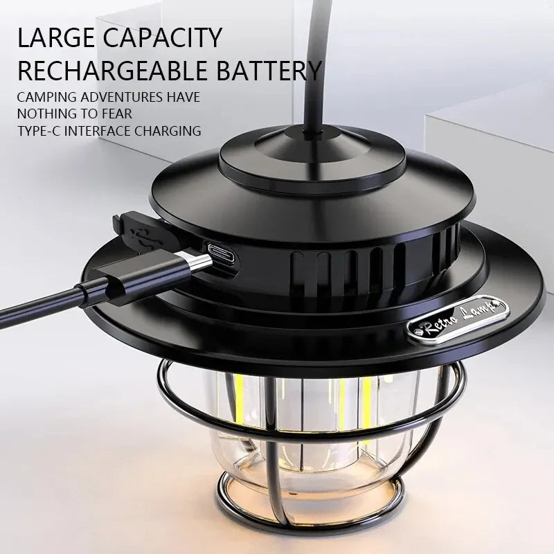 Portable Camping Lantern Waterproof Emergency Light